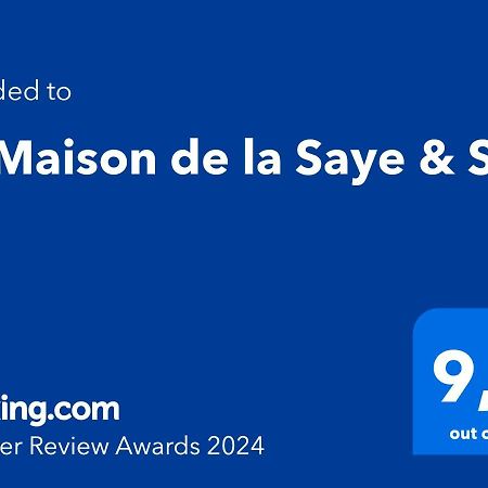 מיוס La Maison De La Saye & Spa מראה חיצוני תמונה